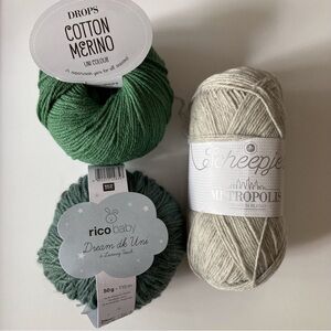 Assorted Yarn (full skeins)